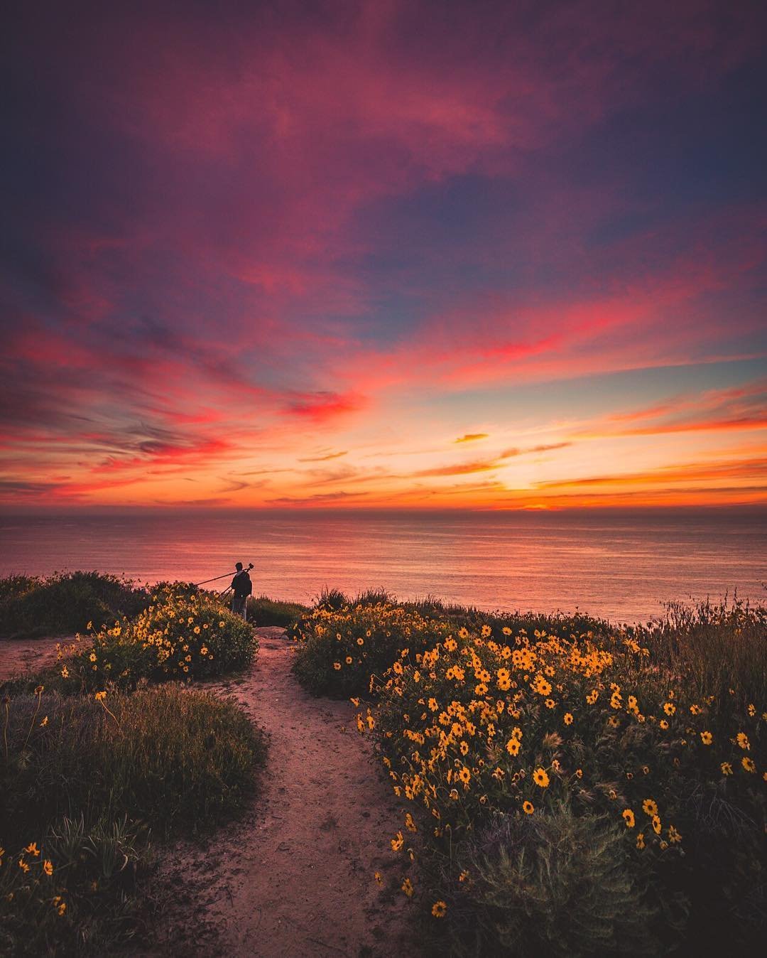 Красивый закат