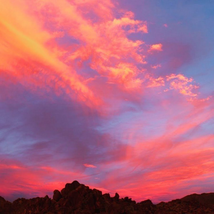 Розовое небо