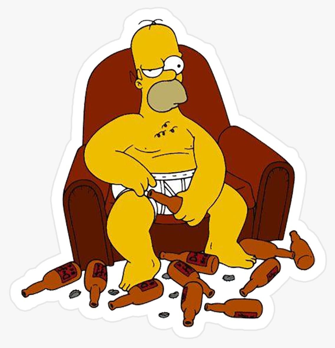 Шапка для канала симпсоны