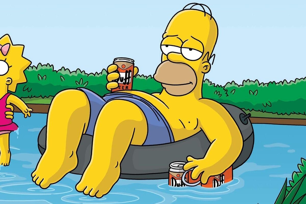 Диван из Симпсонов