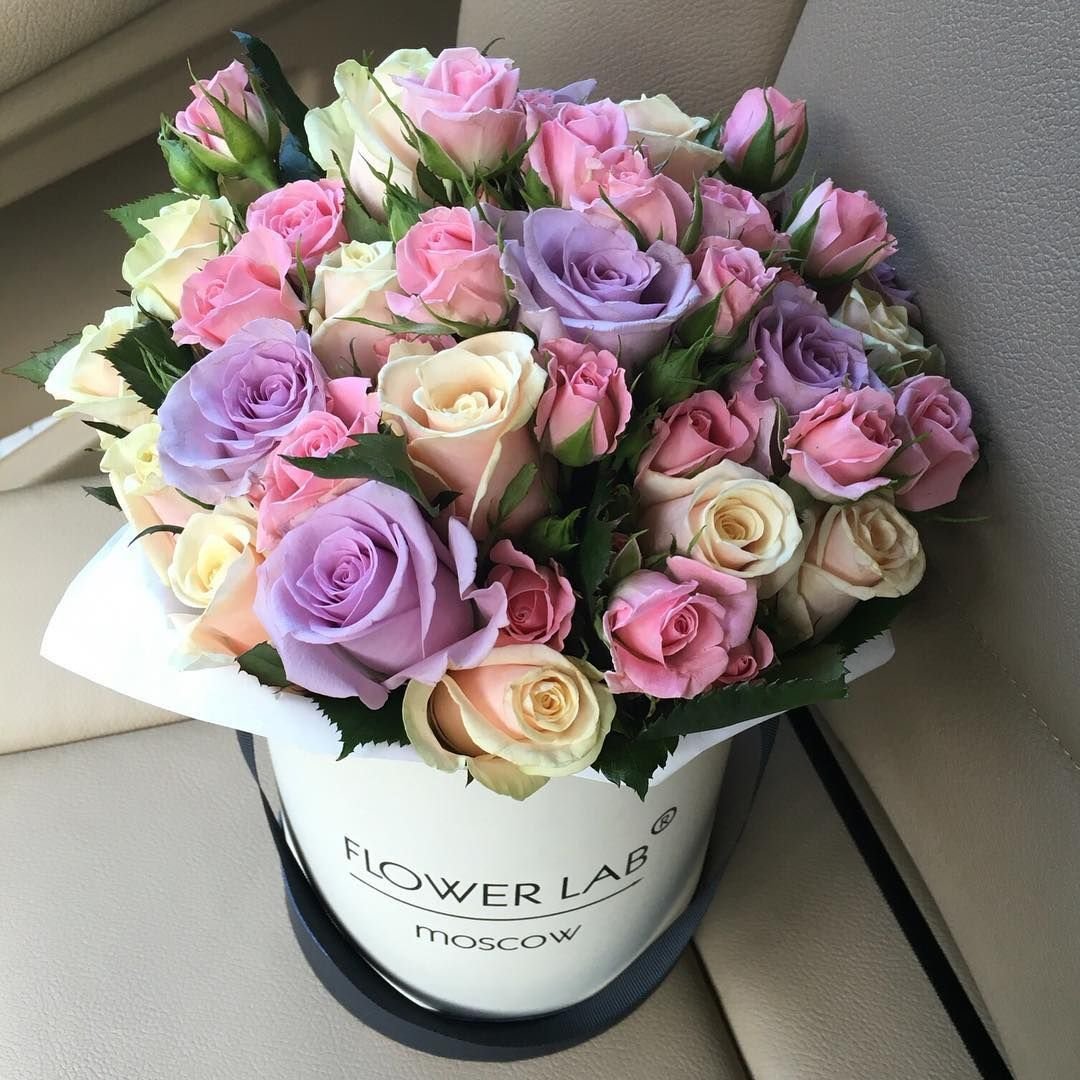 Букет в коробке для женщины