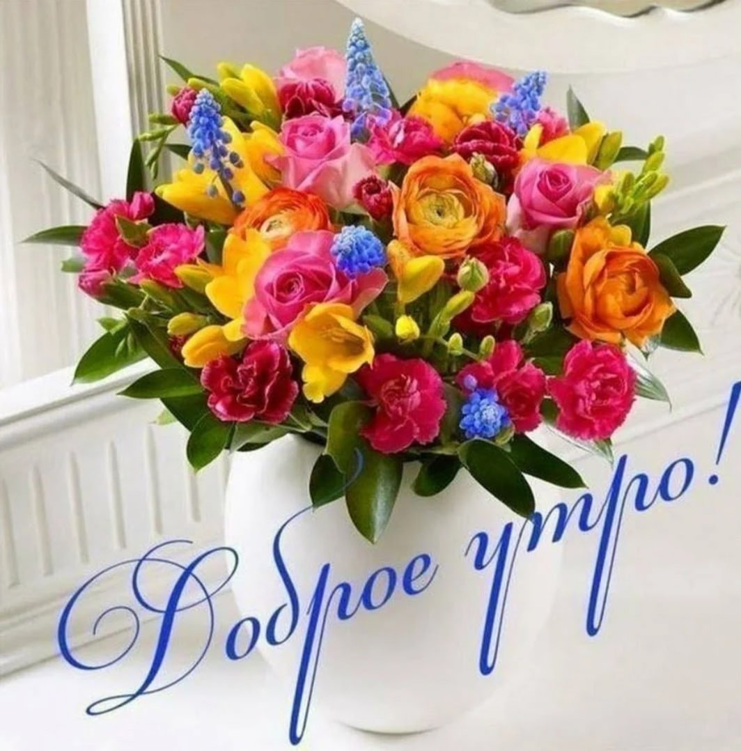 Доброе утро цветы