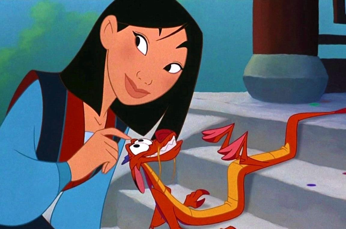 Принцесса Мулан дракон