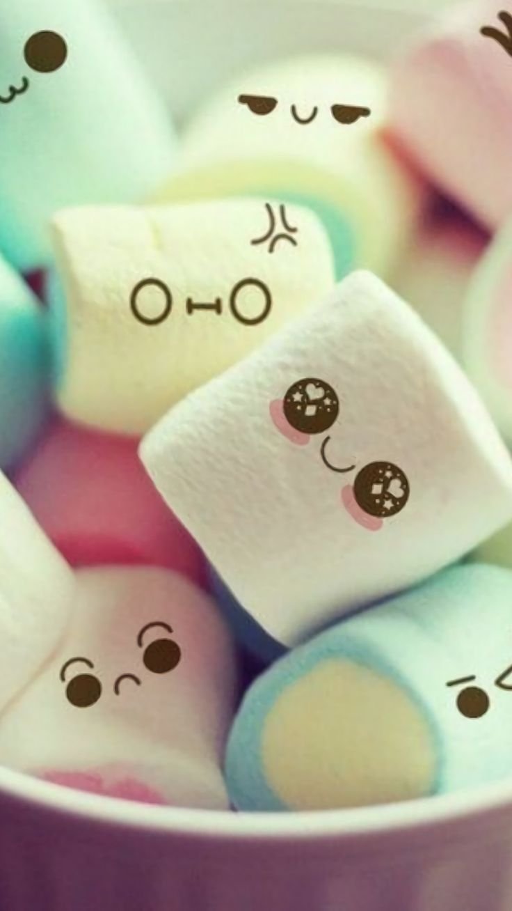 Маршмеллоу с глазами