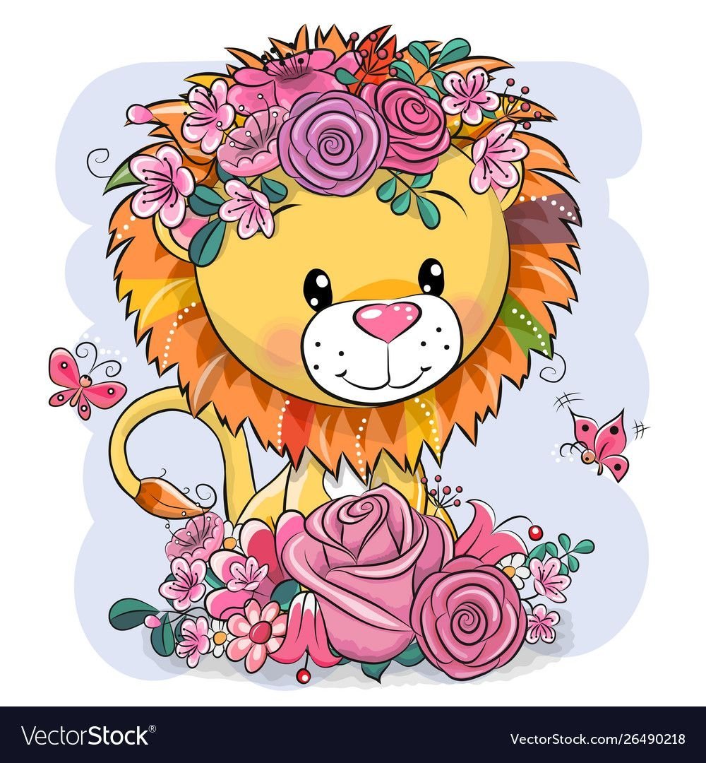 Торт со львом для мужчин