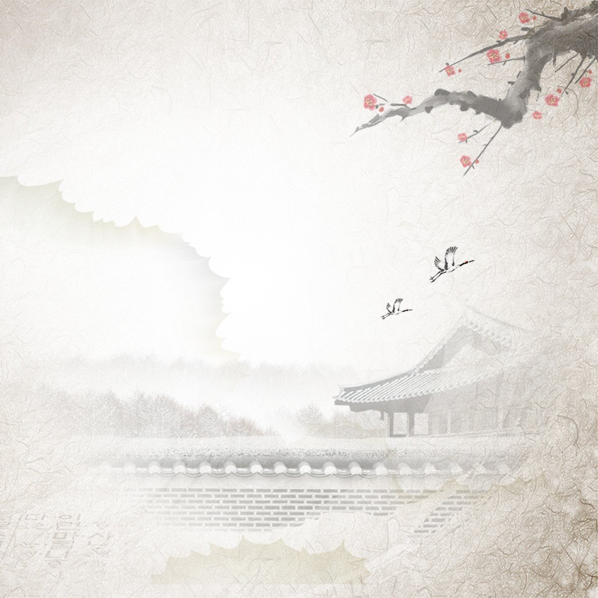 Фон в японском стиле для фотошопа