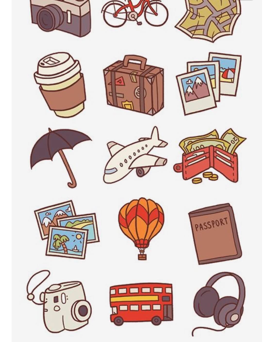 Стикер "путешествие"