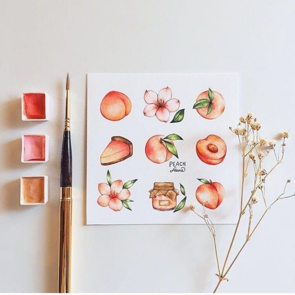 Идеи для рисунков акварелью