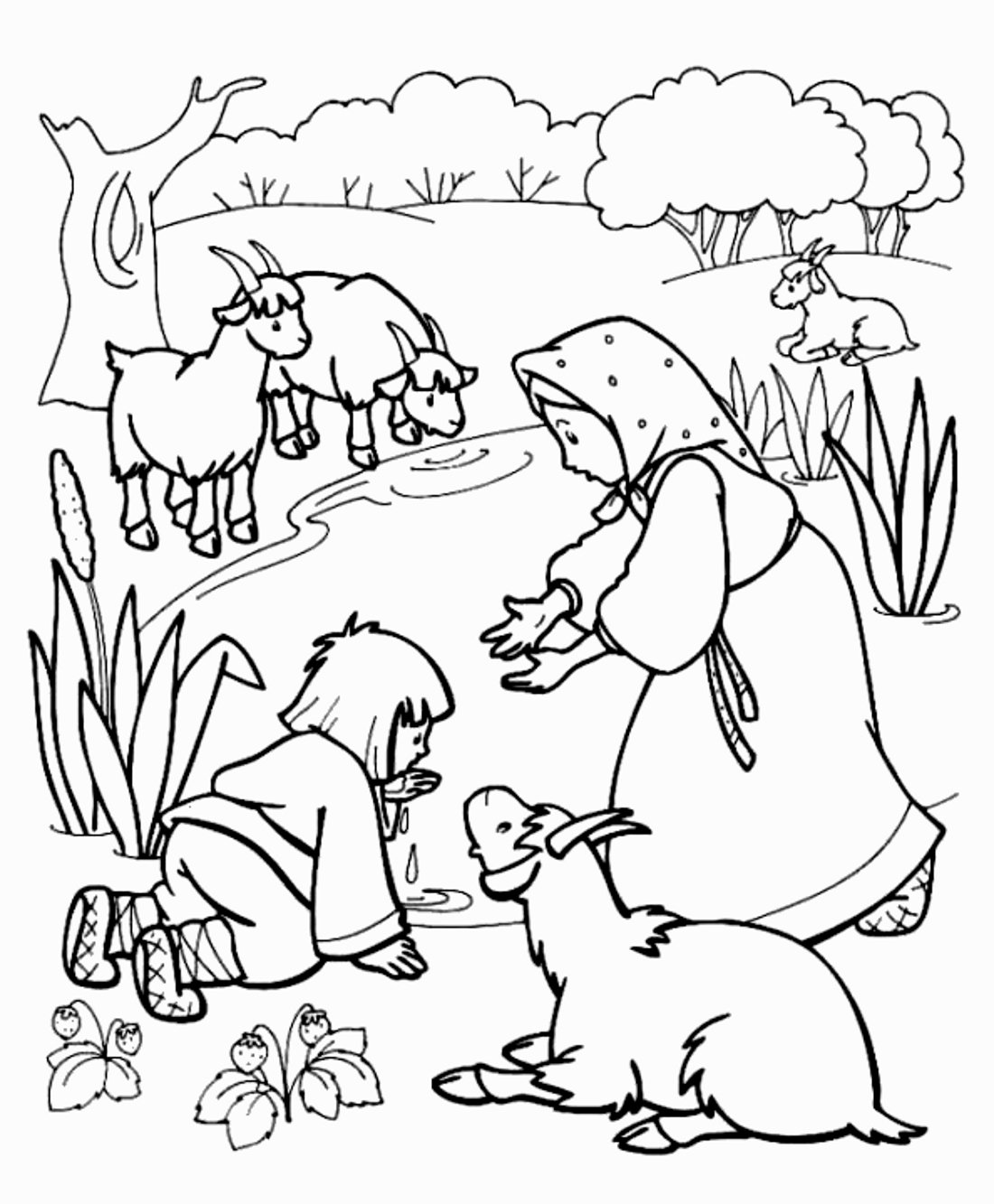 Сказка братец Иванушка и сестрица Аленушк