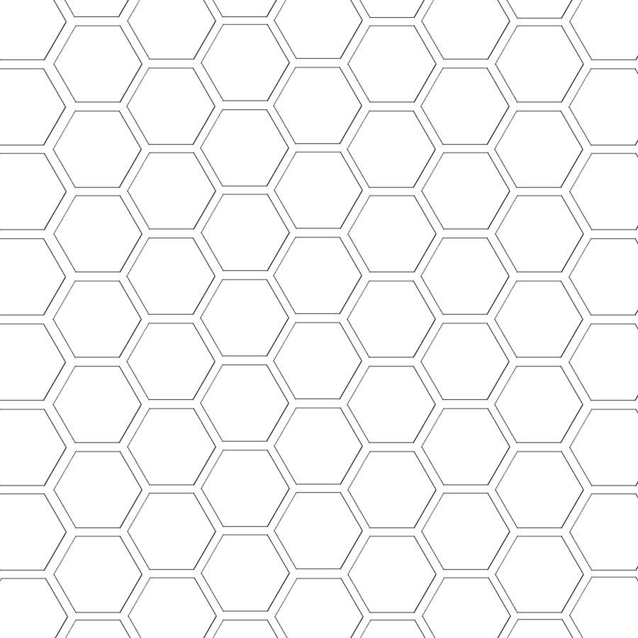 Сетка шестиугольников