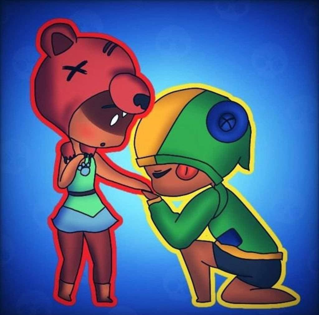 Арт Леона из БРАВЛ старс