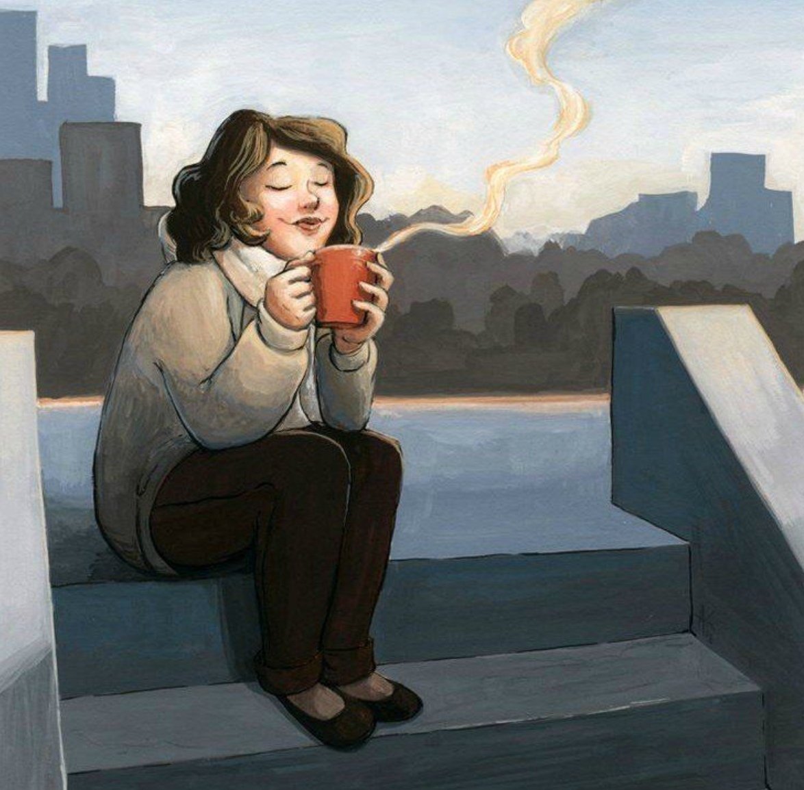 Утро вечера мудренее сюр арт