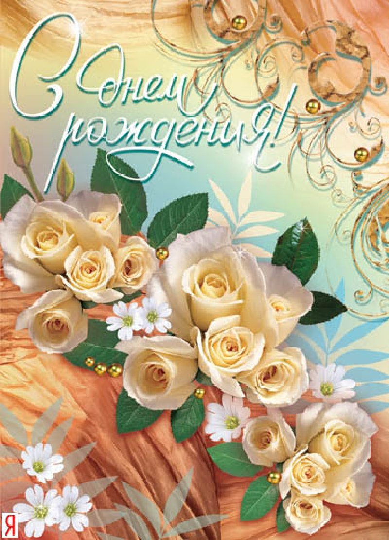 С днём рождения ромашки