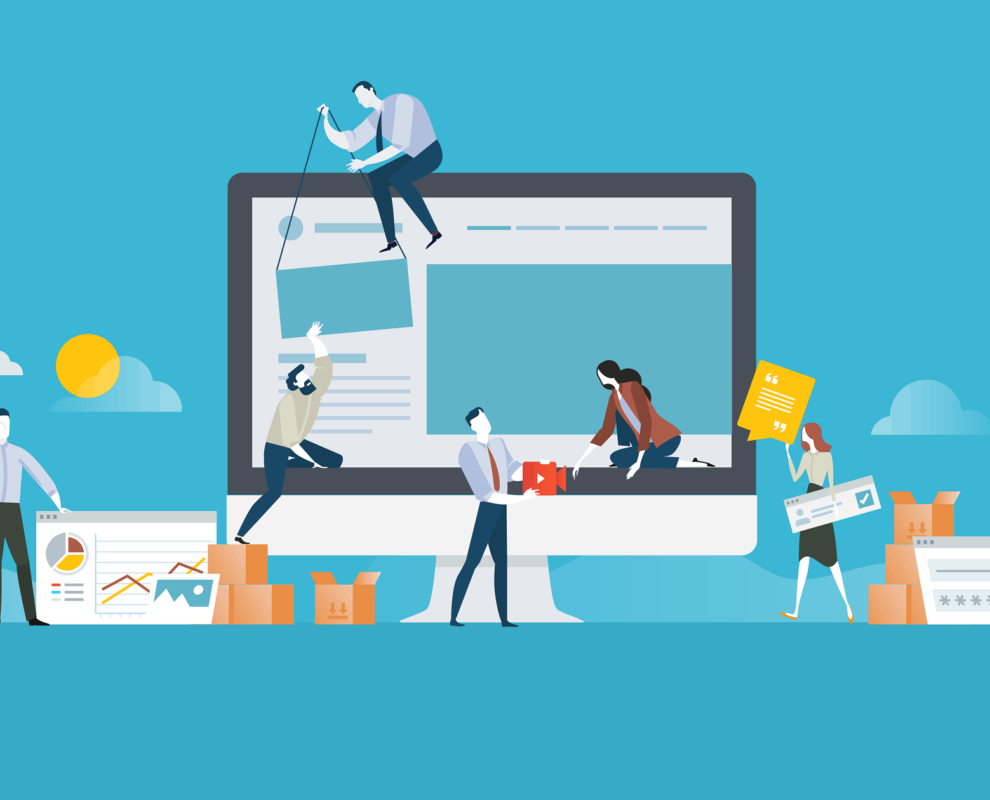 Плоский дизайн иллюстрации