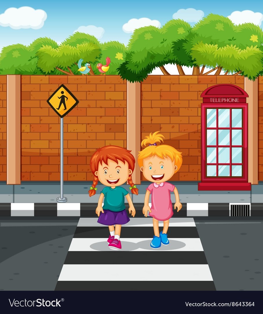 Переходи дорогу по зебре