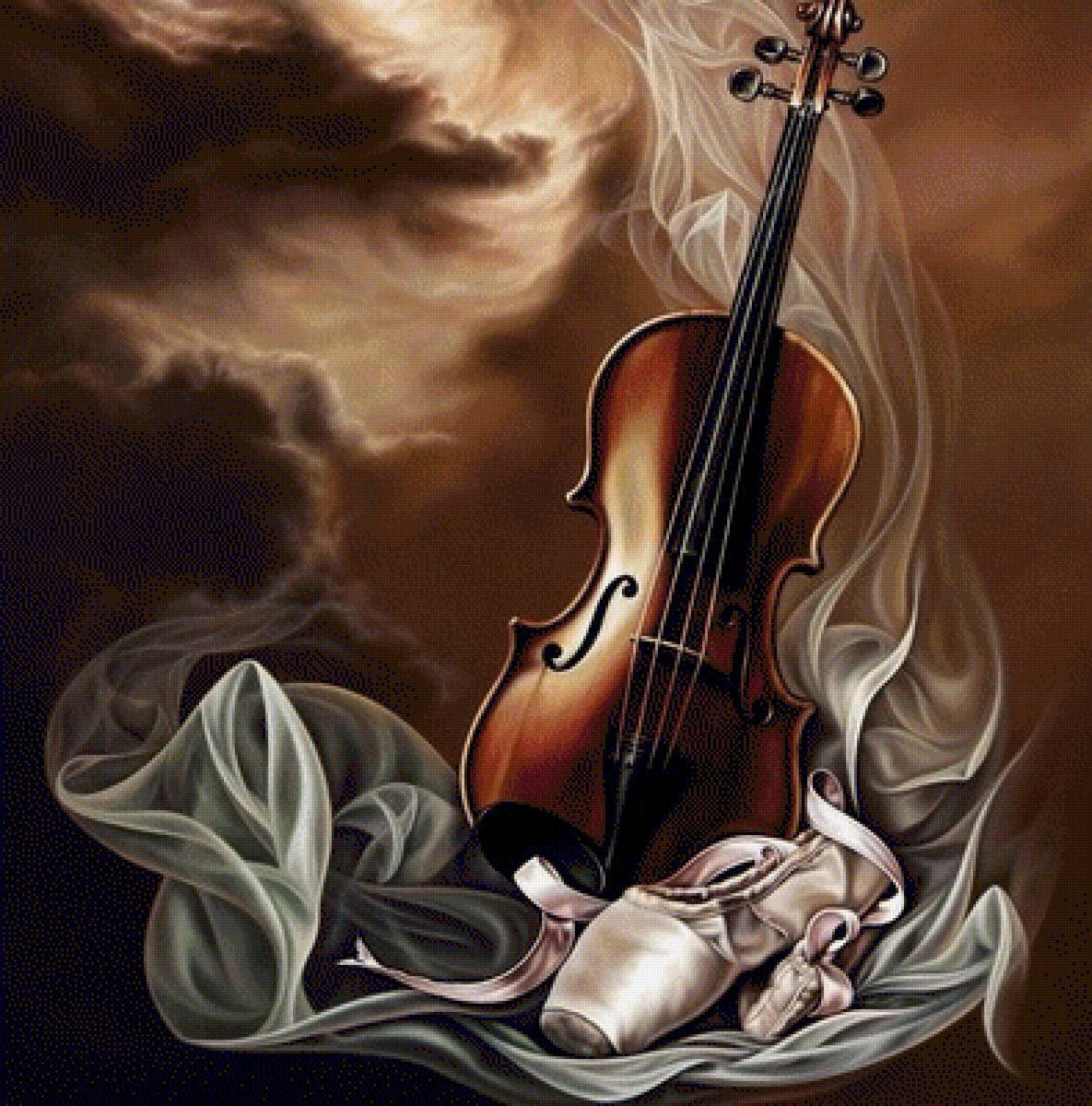 Женщина со скрипкой