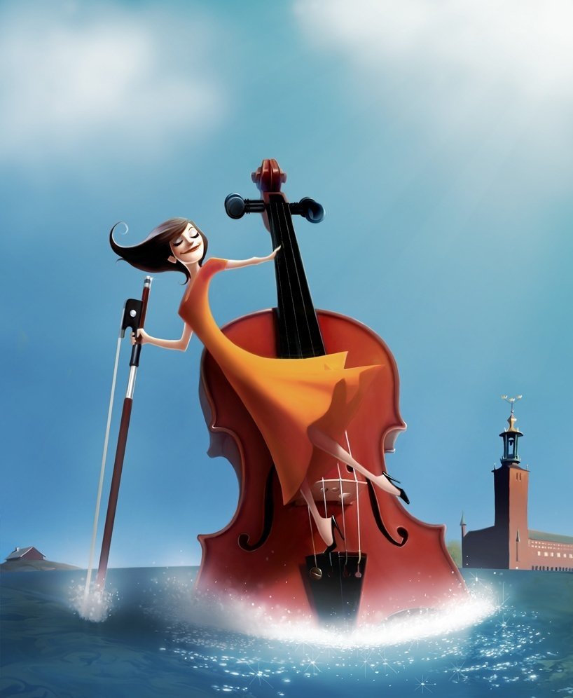 Черный контрабас