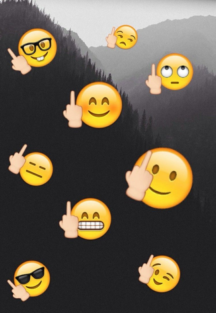 Картина смайлик