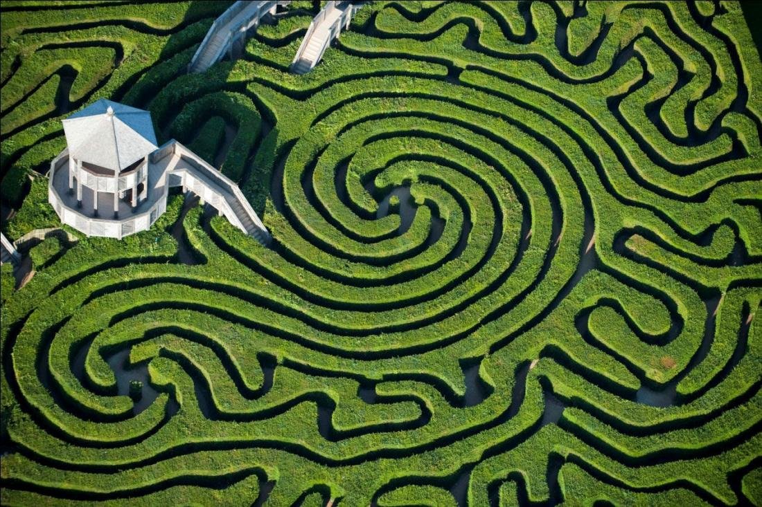 Лабиринт Лонглит (Longleat Hedge Maze), Англия, Великобритания