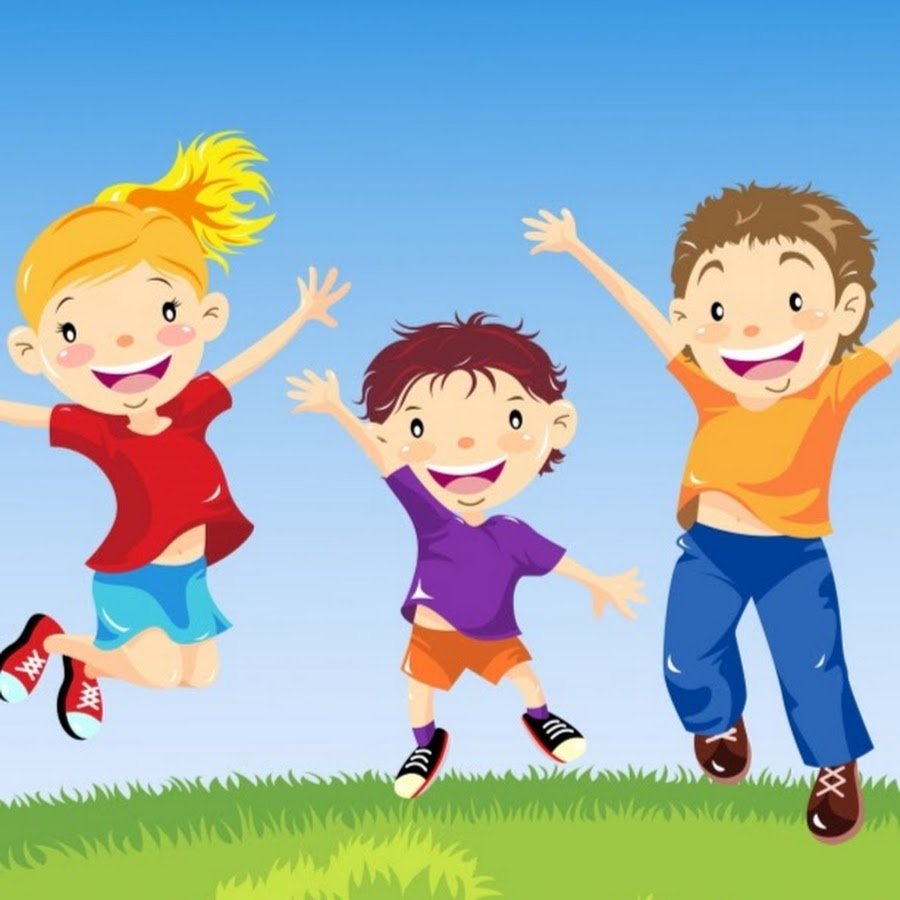 Радостные дети в школе