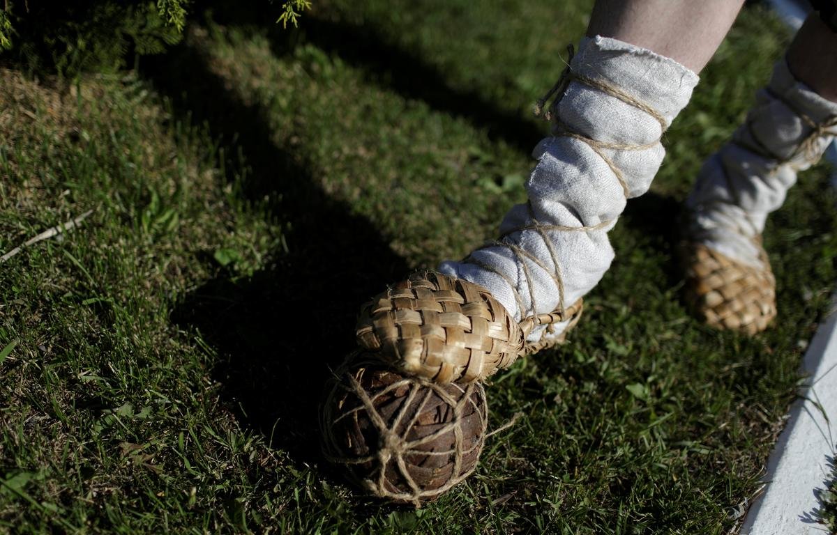 Лапти детские