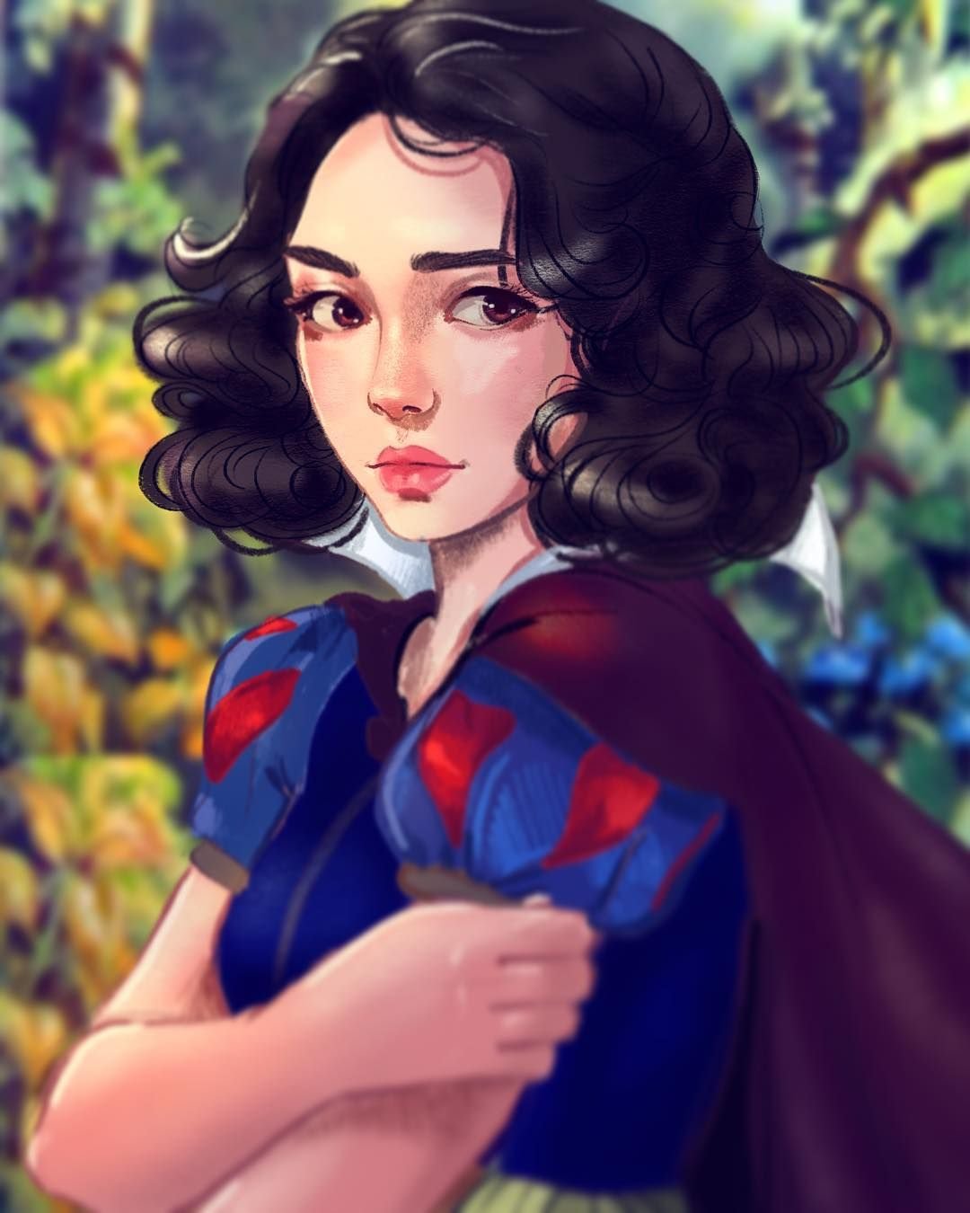 Принцессы Дисней Белоснежка арт