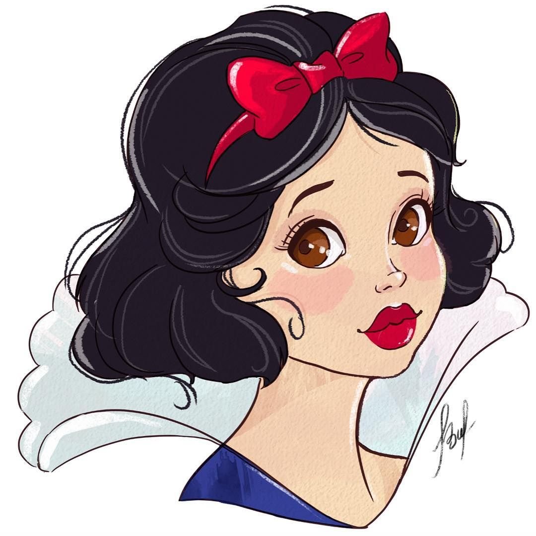 Белоснежка профиль