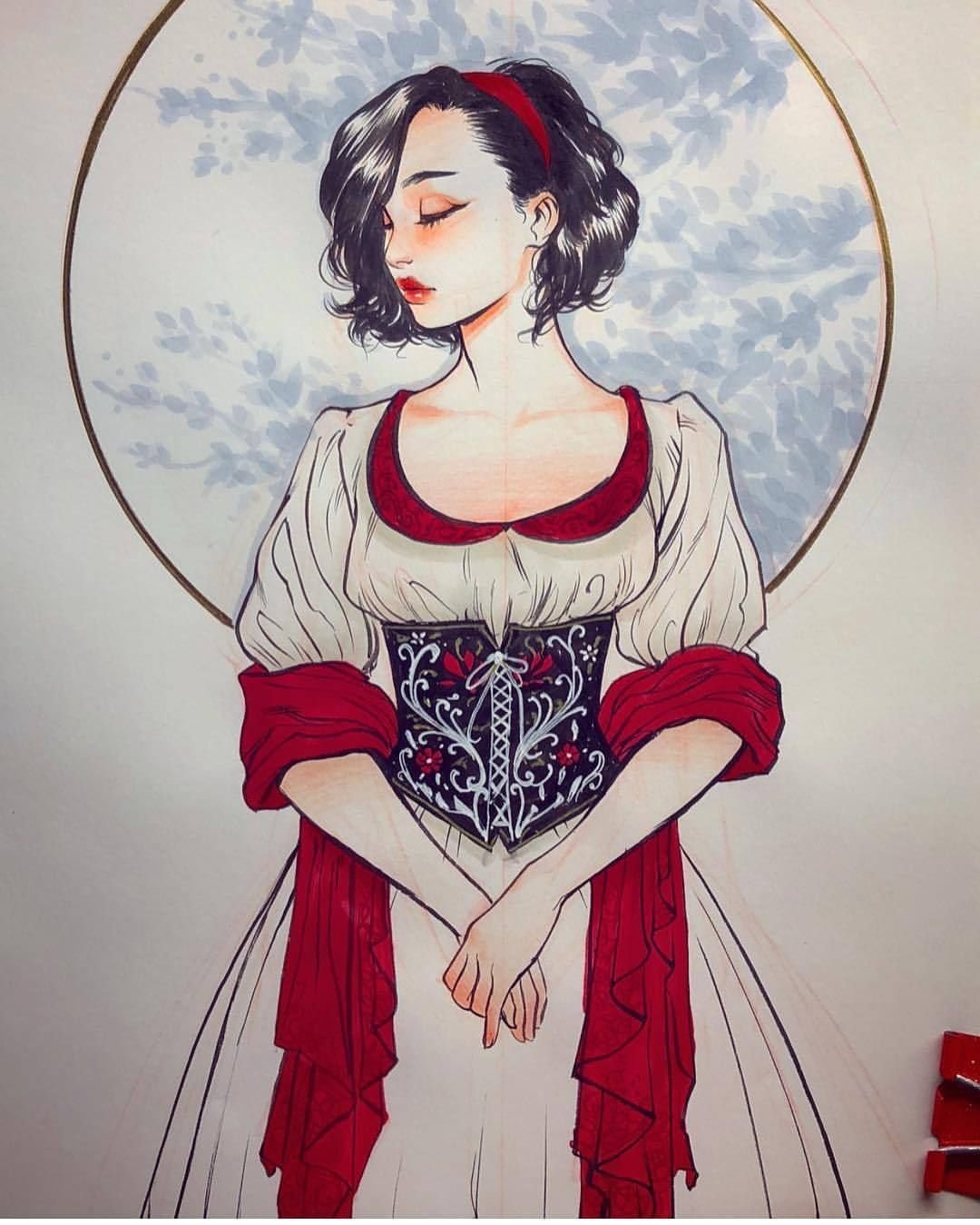 Белоснежка фан арт