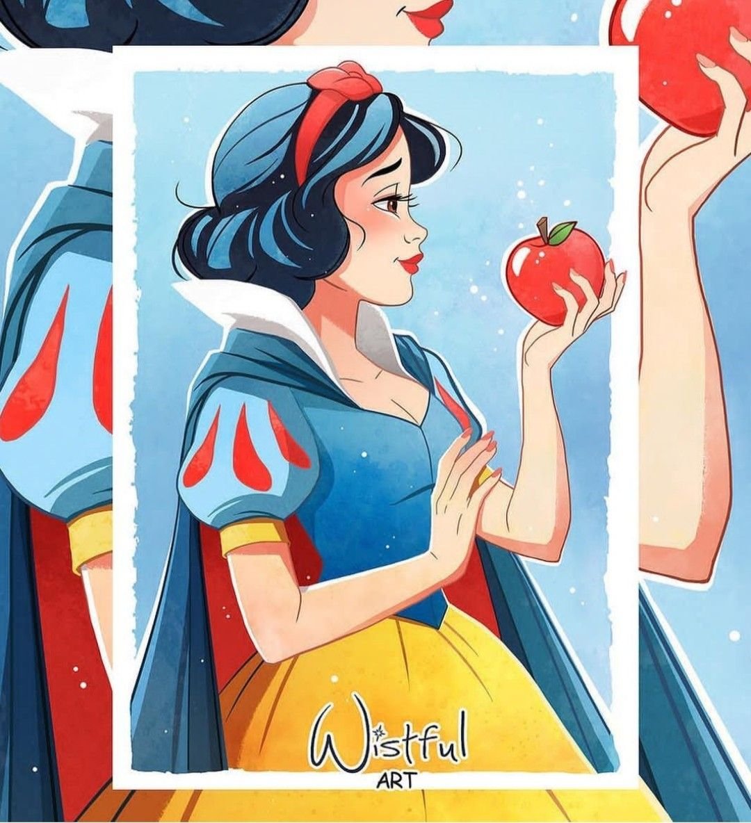 Wistful принцессы Белоснежка