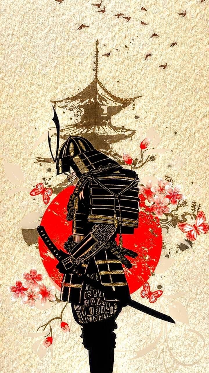 Обои Red Samurai