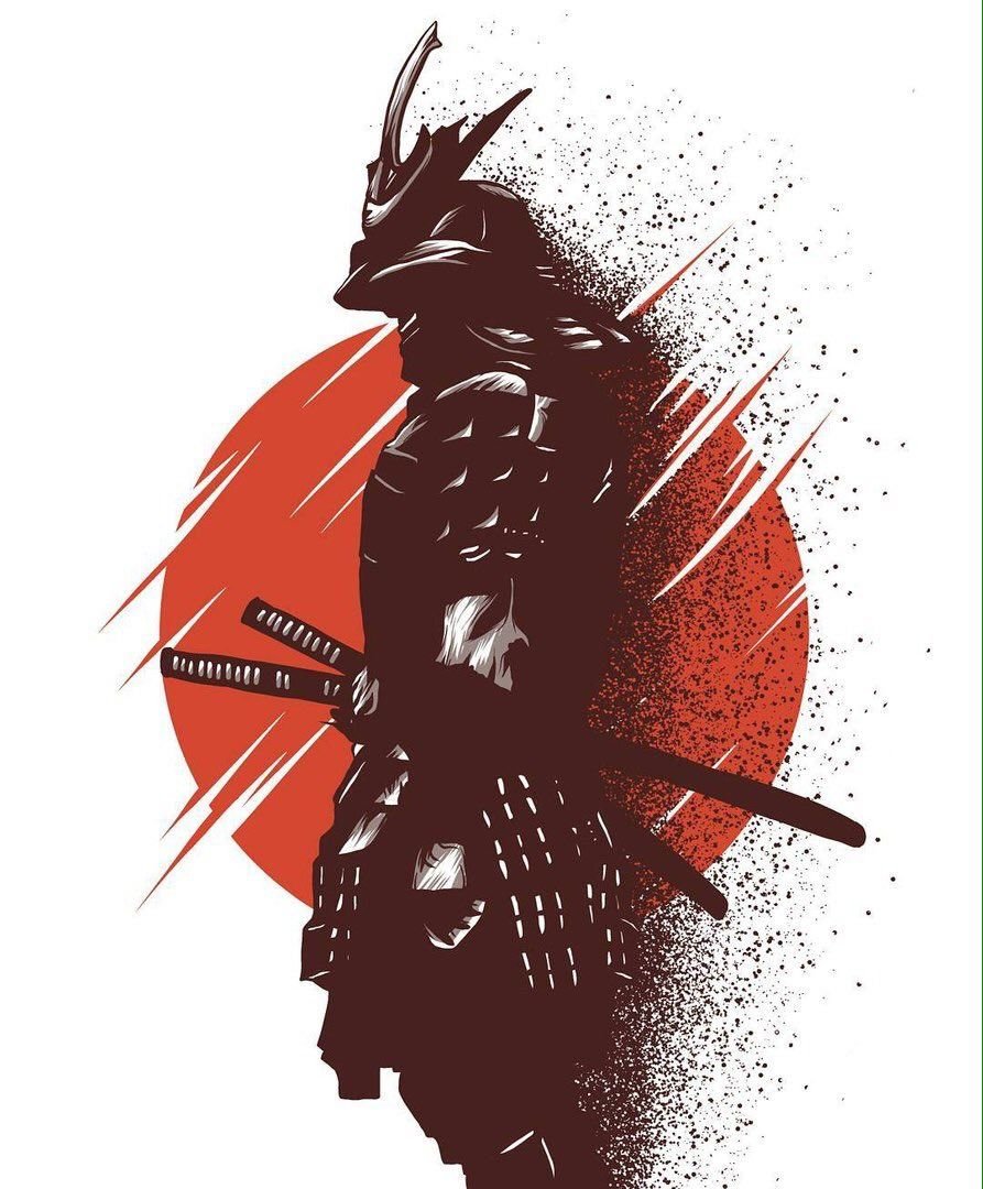 Самурай Ронин катана аниме