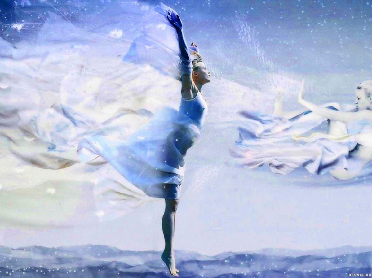 Балерина зимой