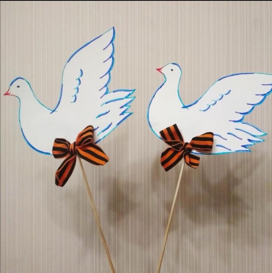 Белый голубь Победы