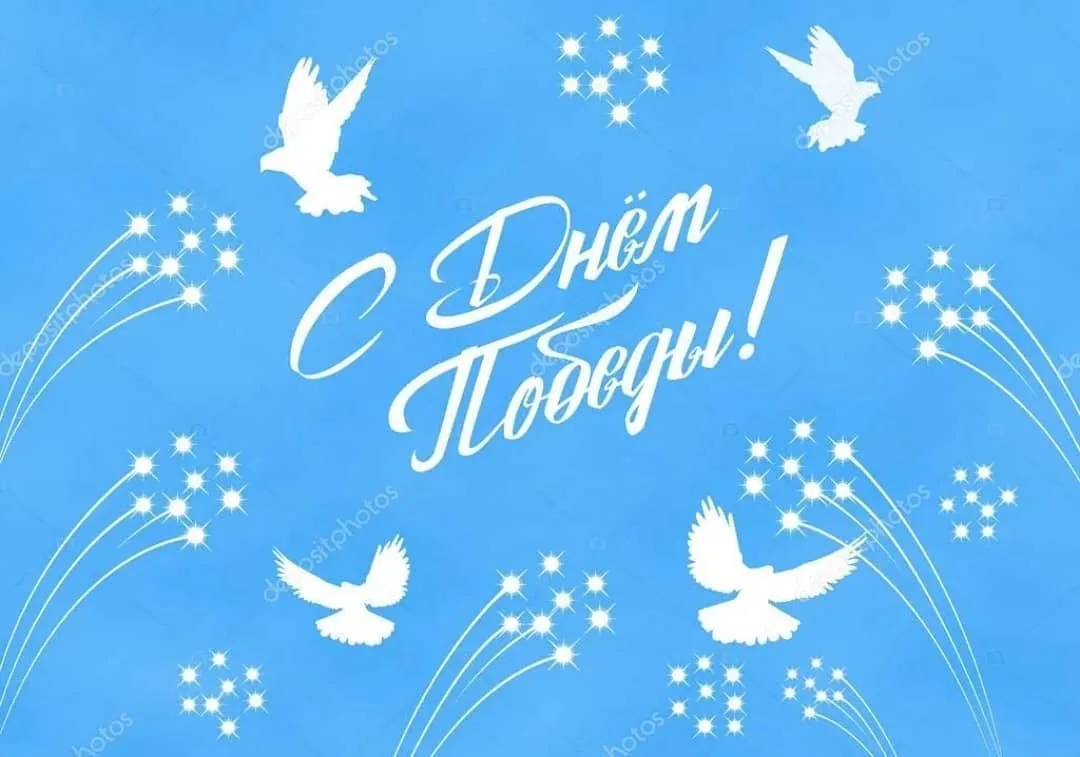 Голуби в небе