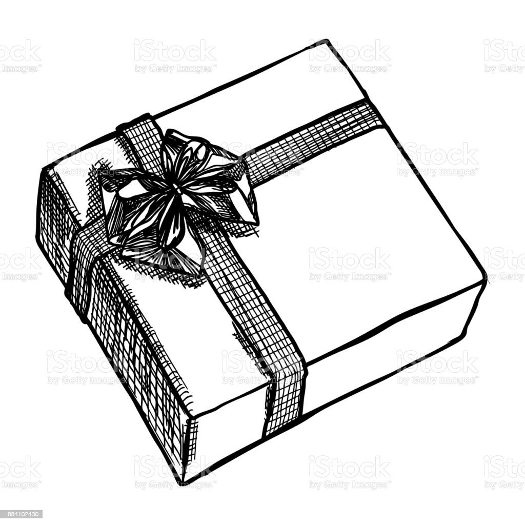 Коробка с бантом