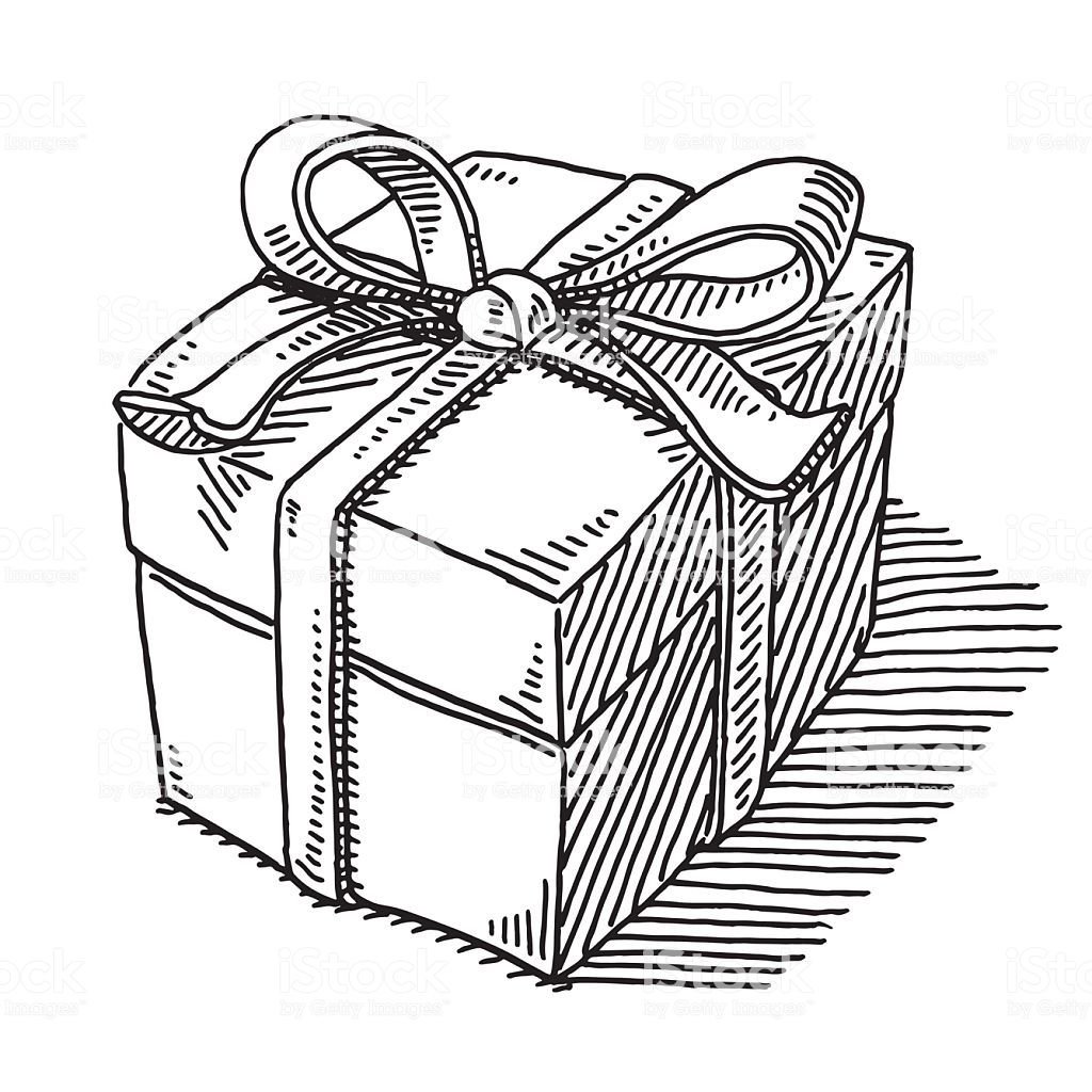 Подарок набросок