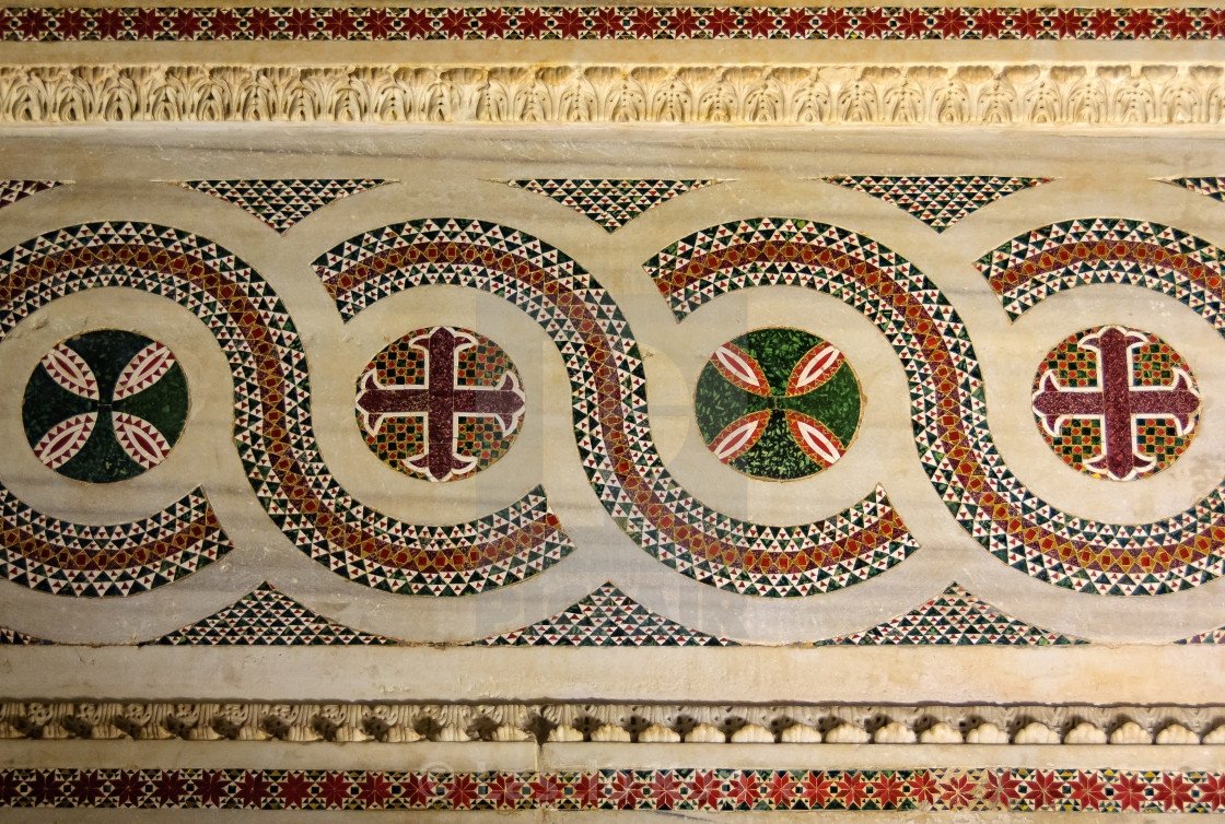 Капелла Палатина мозаики орнаменты