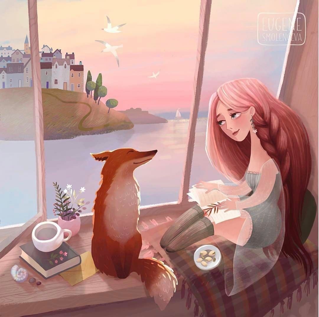 Теплые иллюстрации