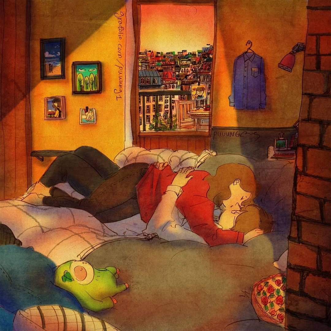 Уютные иллюстрации