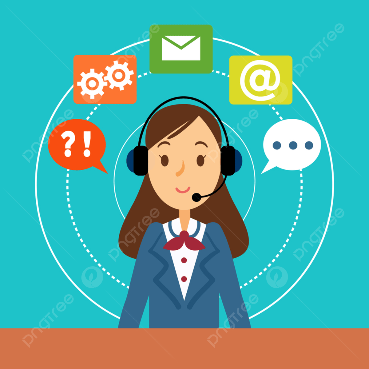 Колл центр анимация