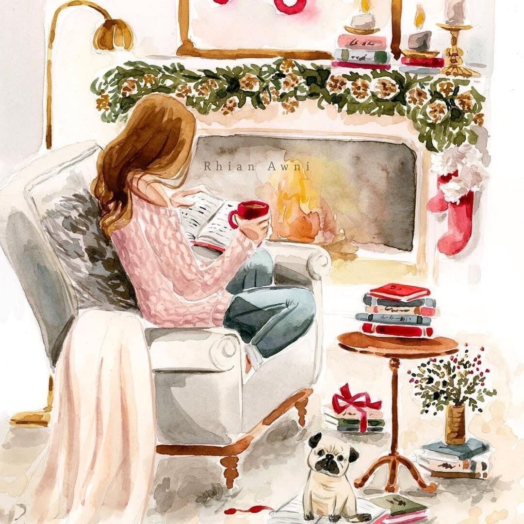 Красивые и уютные иллюстрации