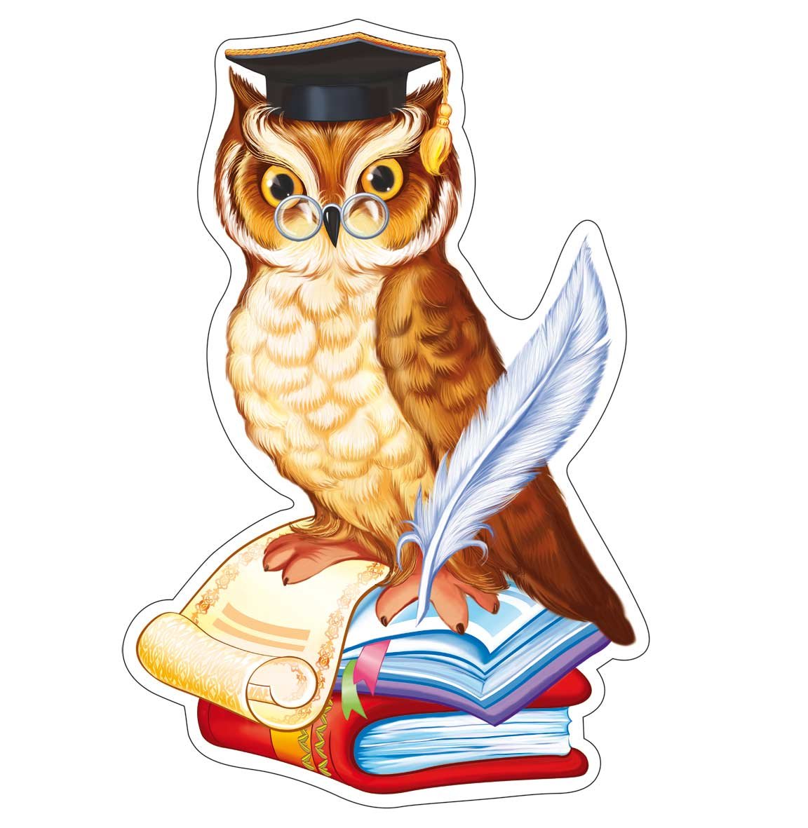 Сова с книгой