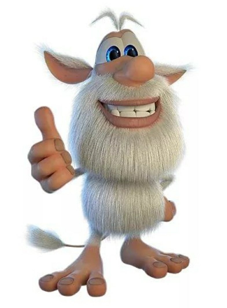 Герои мультика Буба