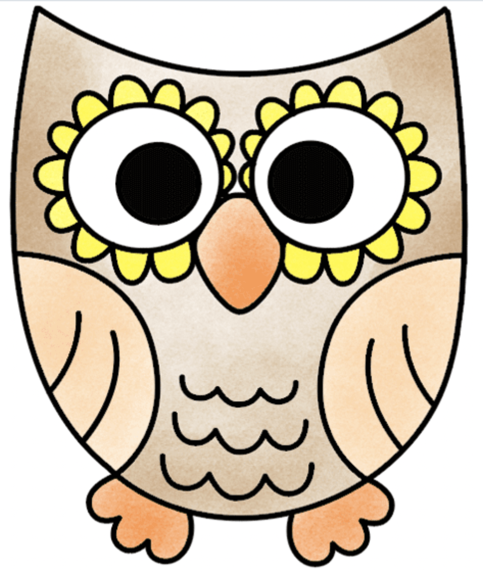 Как разукрасить сову карандашами