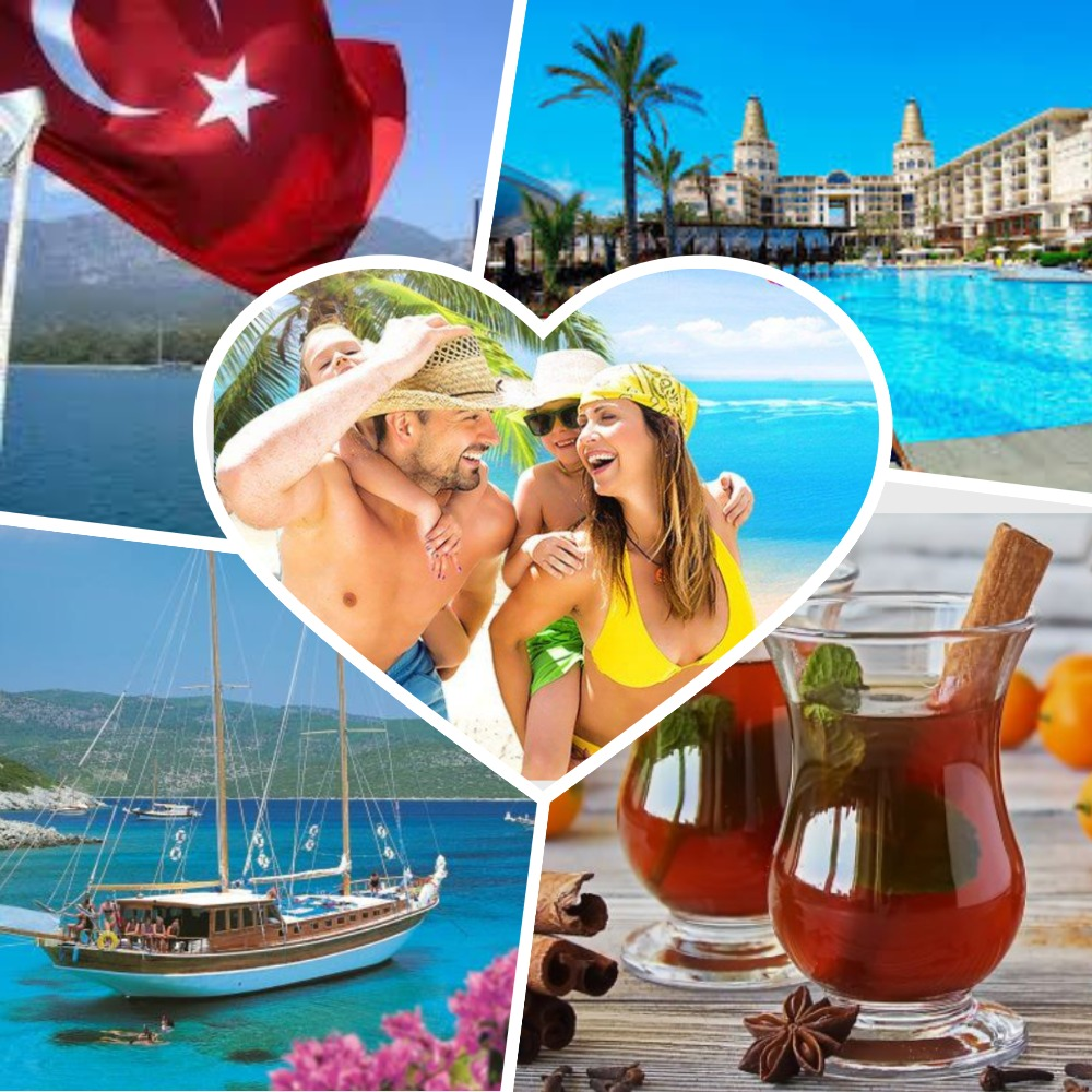 Путешествия в Турцию коллаж