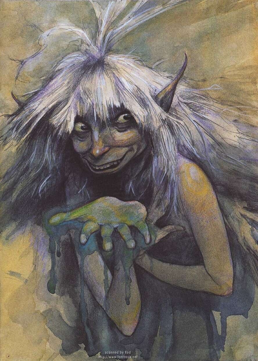 Кикимора Лядова рисунок