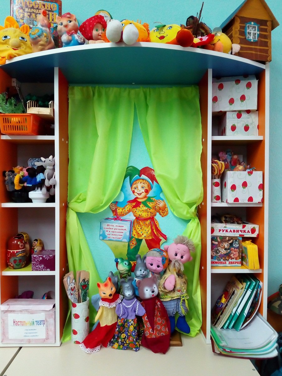 Театральный уголок в детском саду