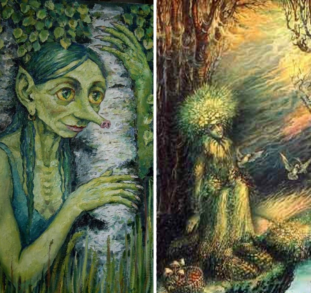 Кикимора Болотная Славянская мифология