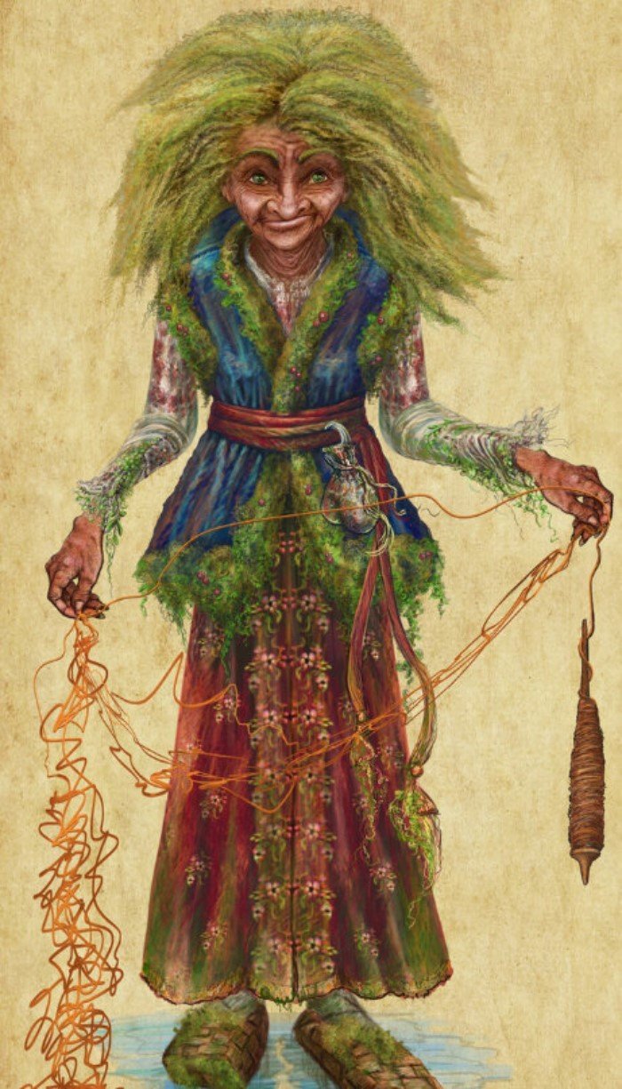 Кикимора и хз три богатыря и морской царь