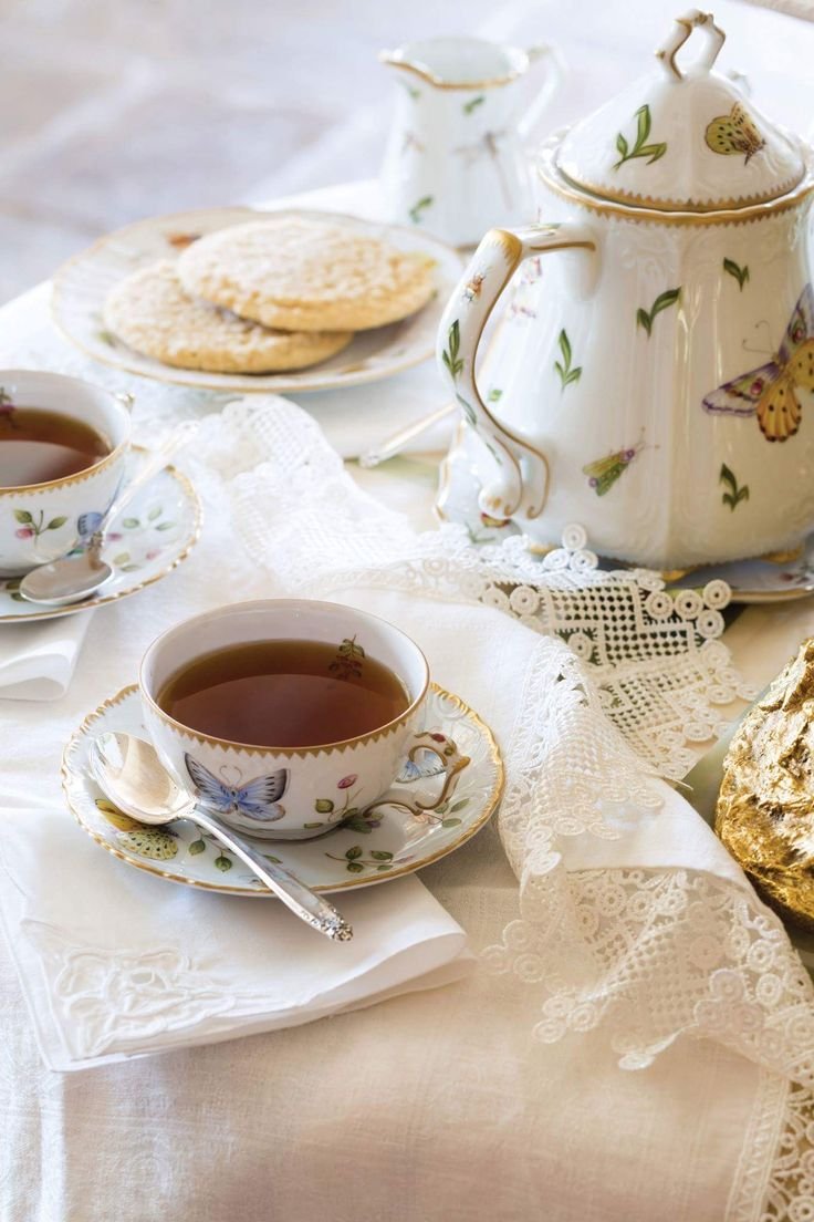 Красивое чаепитие
